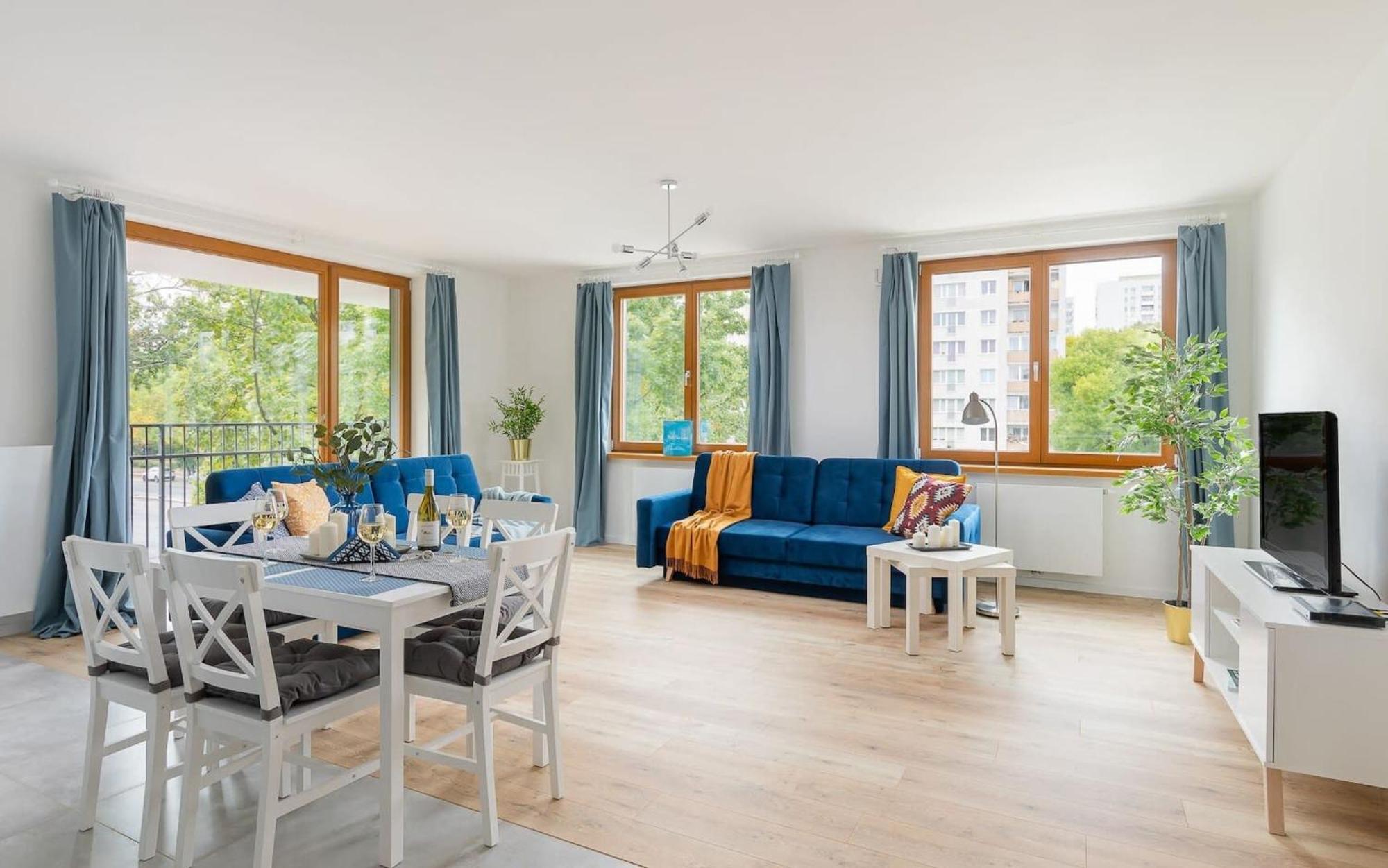 Pulawska 221 - Colorful Apartment With Balcony By Noclegi Renters Варшава Экстерьер фото